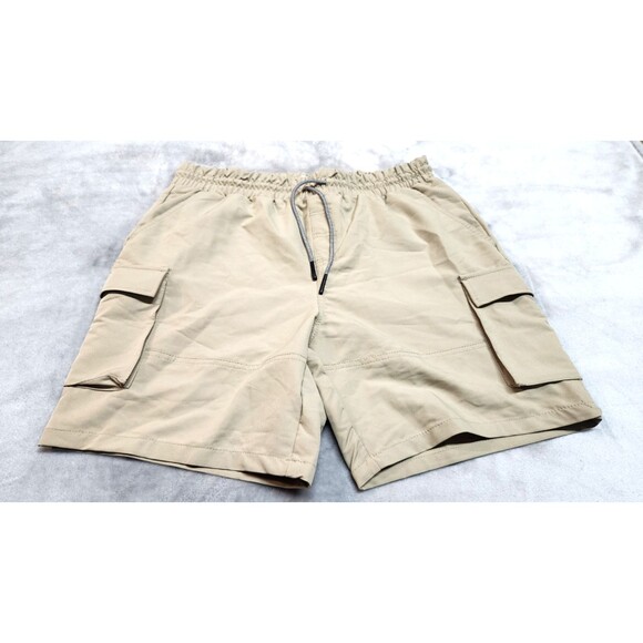 Sovereign Code Men's Size Large Khaki Loop Cargo Shorts NWT - Picture 1 of 10